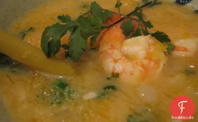 Kürbis-Kokosnuss-Suppe
