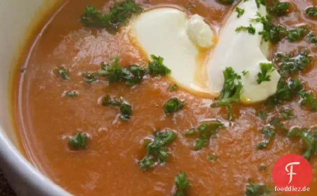 Curry-Kürbissuppe