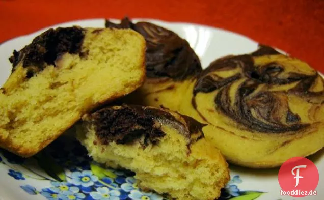 Schokoladen-Kürbis-Muffins