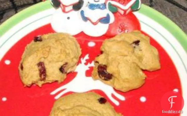 Kürbis-Cranberry-Kekse