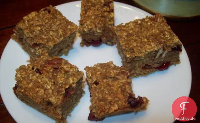 Kürbiskuchen Müsliriegel