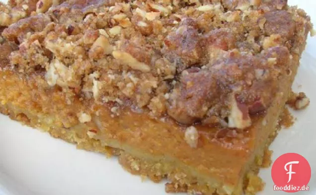 Kürbiskuchen Quadrate