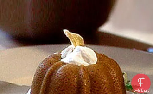 Ingwer Kürbis Pudding-Kuchen
