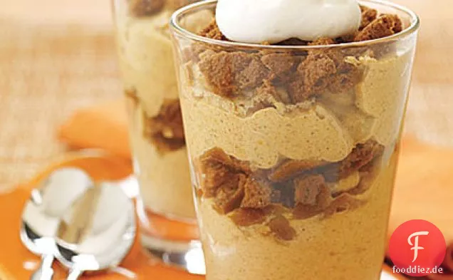Kürbis-Ahorn-Mousse Parfaits