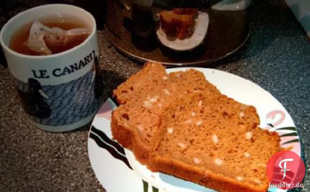Altmodisches Kürbis-Nuss-Laib-Brot