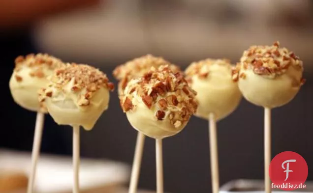 Kürbis Kuchen Pops