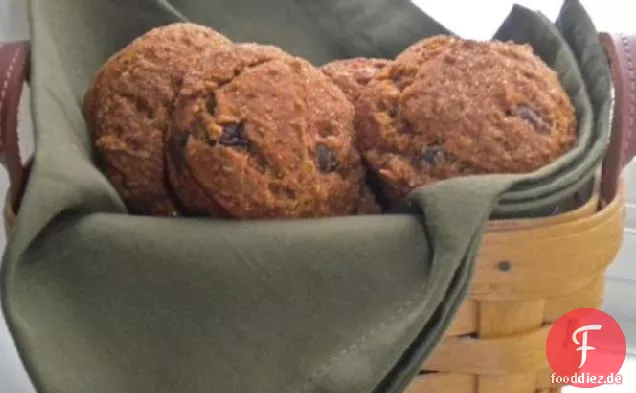 Kürbis-Schokoladen-Chip-Muffins