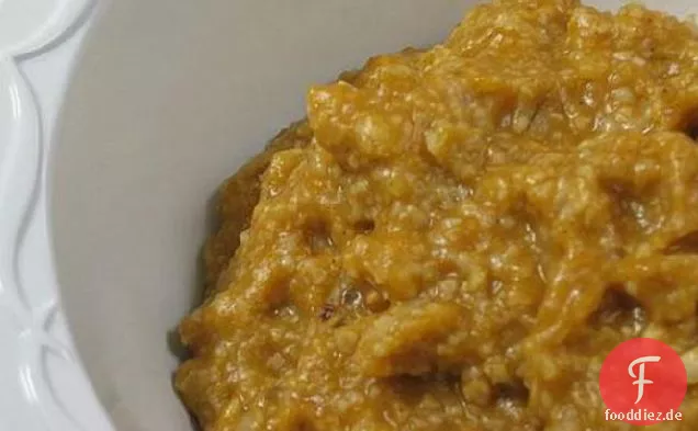 Gesunde Kürbiskuchen Haferflocken