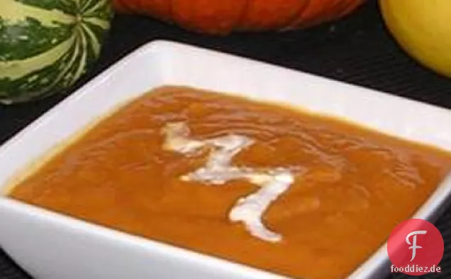 Kürbis Chile Vichyssoise-Tag