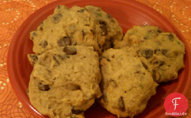 Zucchini-Erdnussbutter-Kekse