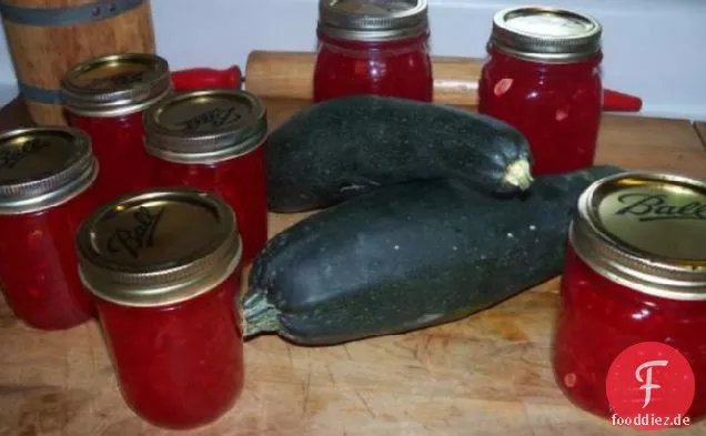6 Einfache Schritte zu Zucchini Marmelade
