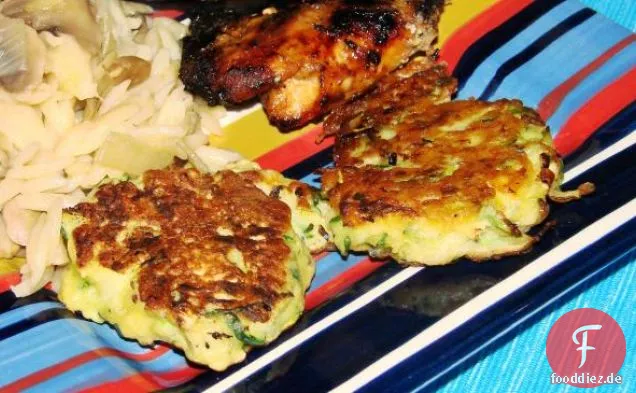 Zucchini-Krapfen