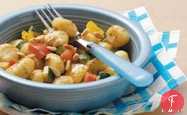 Gnocchi mit Pesto-Sauce