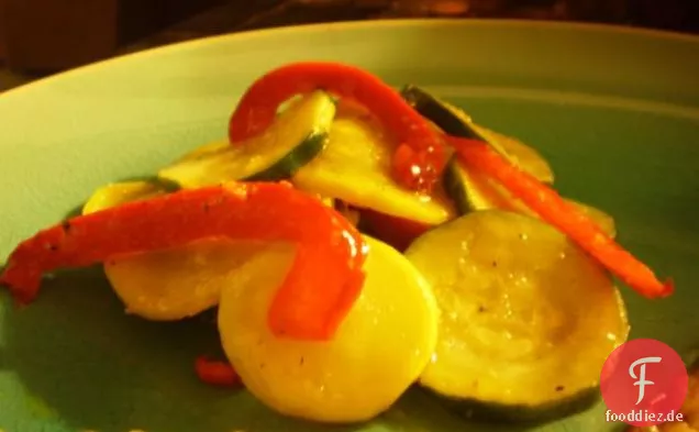 Squash-und-Pfeffer-Braten