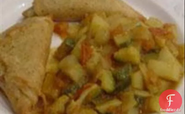 Kartoffel & Zucchini Curry