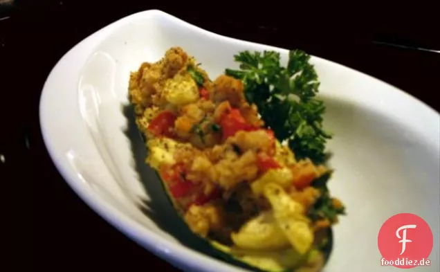 Tomaten-Zucchini Saute
