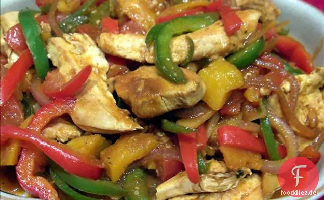 Ingwer Huhn Stir-Fry