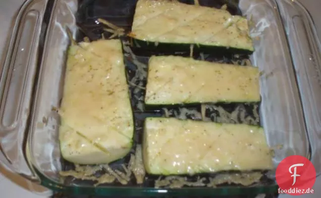 Gebackene Zucchini