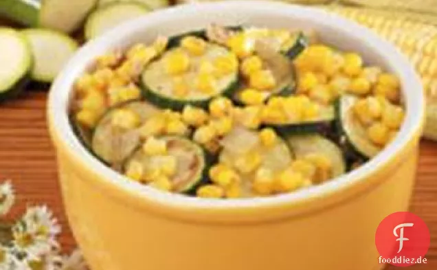 Zucchini-Mais-Braten