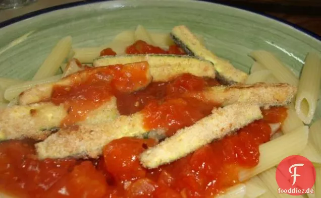 Geröstetes Gemüse über cremiger Polenta