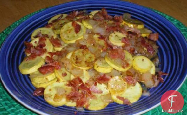 Southern Gelber Kürbis mit Zwiebeln