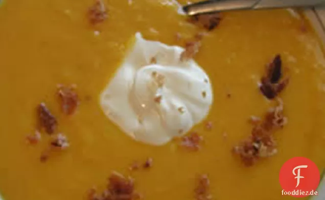 Cremige Kürbis Suppe