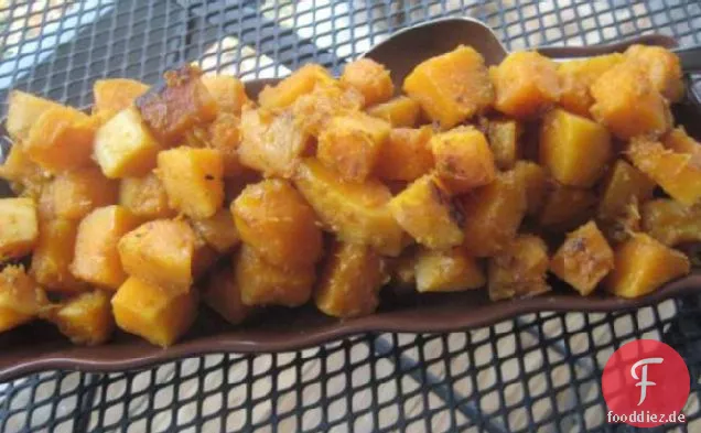Butternut Squash mit brauner Butter