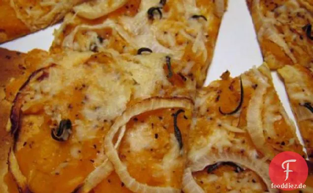 Butternut Squash-Rosmarin-Pizza