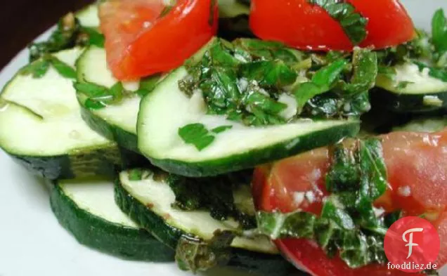 Gebratene Zucchini Mit Kräutern