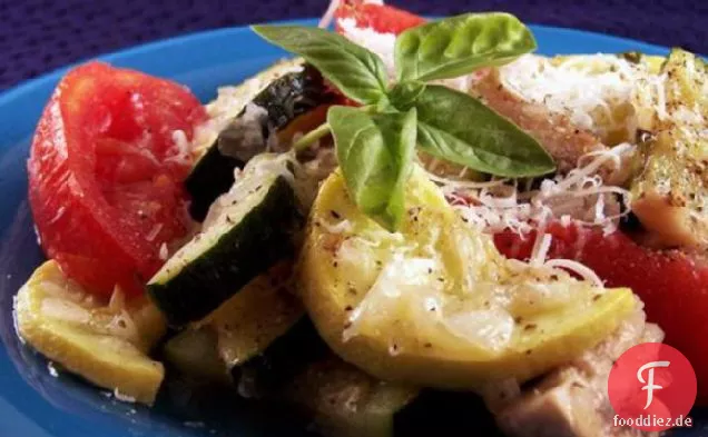 Italienisches Gemüse Werfen