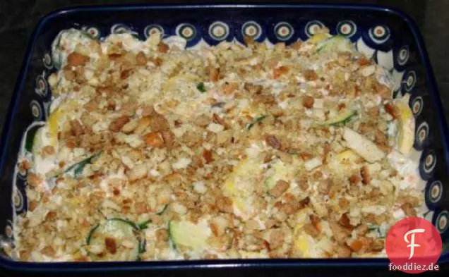 Sommer-Squash-Auflauf