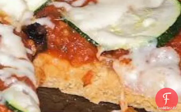 Mediterrane Süßkartoffel-Pizza