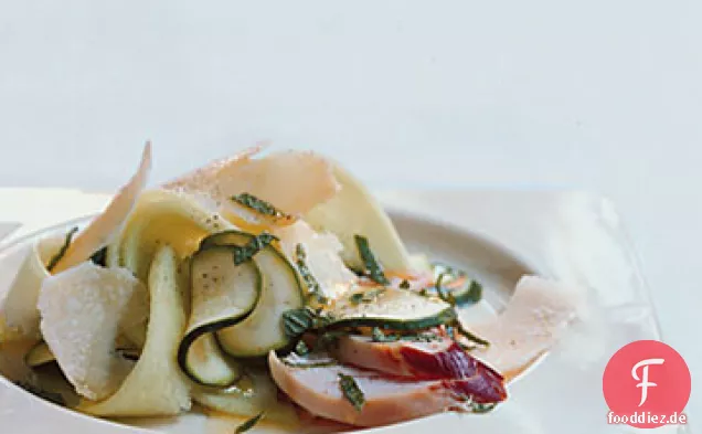 Zucchini-Melonen-Salat