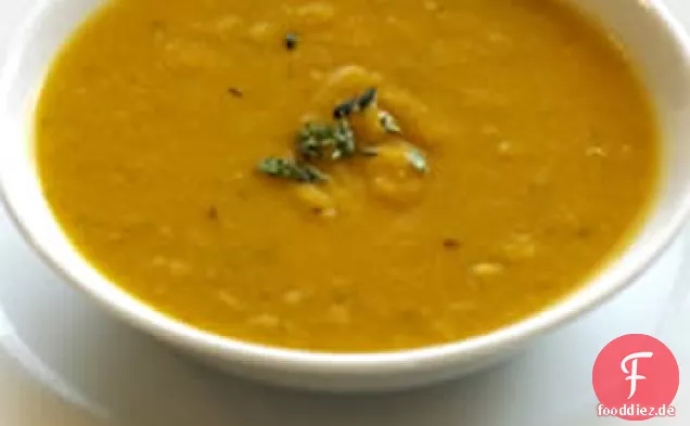 Delicata Cremige Kürbissuppe