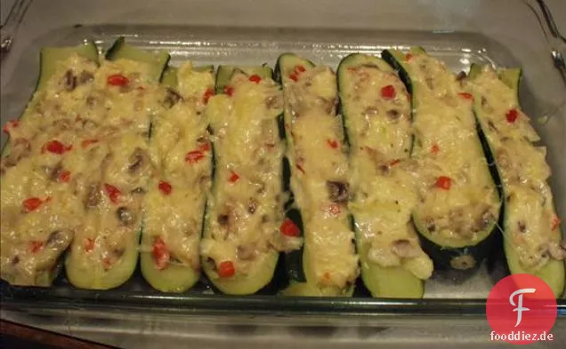 Einfache Italienische Tomaten-Zucchini