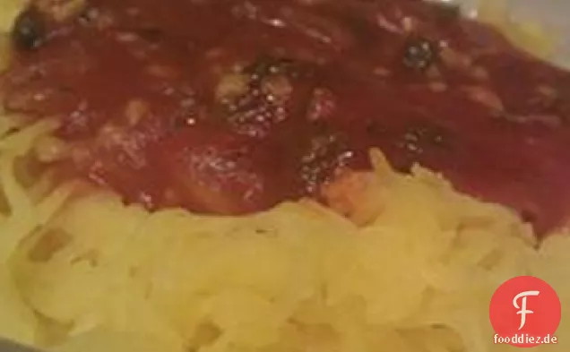 Würzige Spaghetti Squash