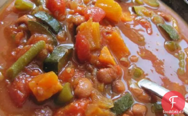 Vegane Süßkartoffel-Chili - Slow-Cooker-Version