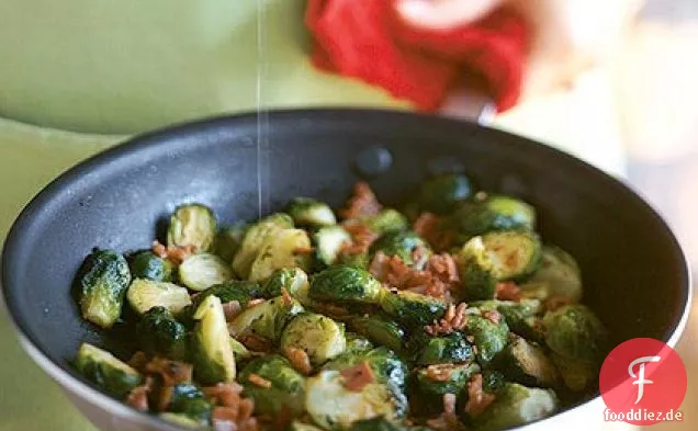 Rosenkohl mit knackigem Schinken