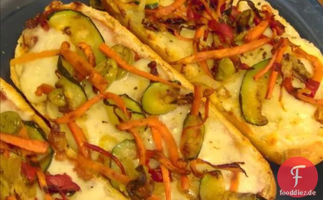 Würzige Gemüse-Bruschetta