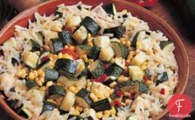 Spargel und Zucchini Anbraten