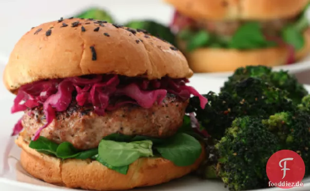 Rosmarin gegrillte Truthahn Burger