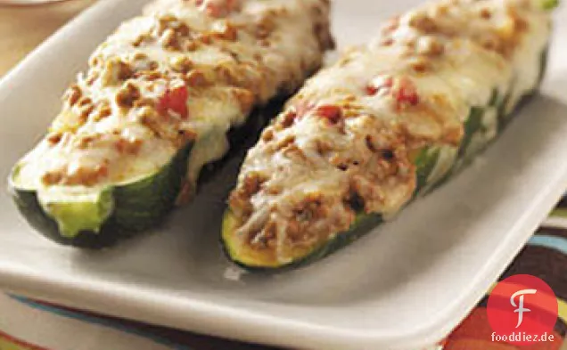 Rindfleisch Gefüllte Zucchini