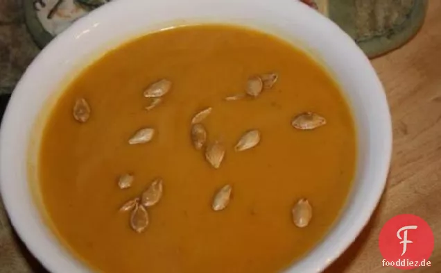 Butternut-Kürbis-Suppe nach thailändischer Art