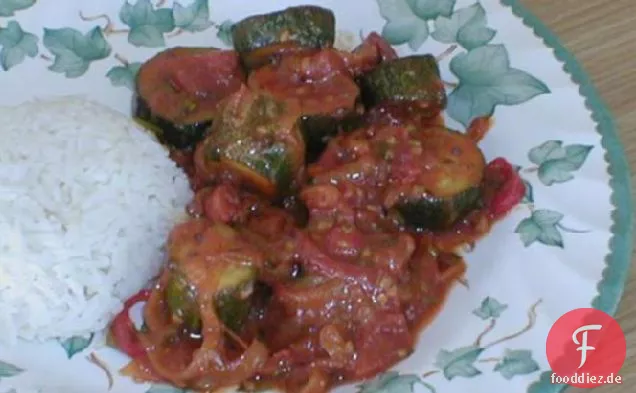 Zucchini-Curry -
