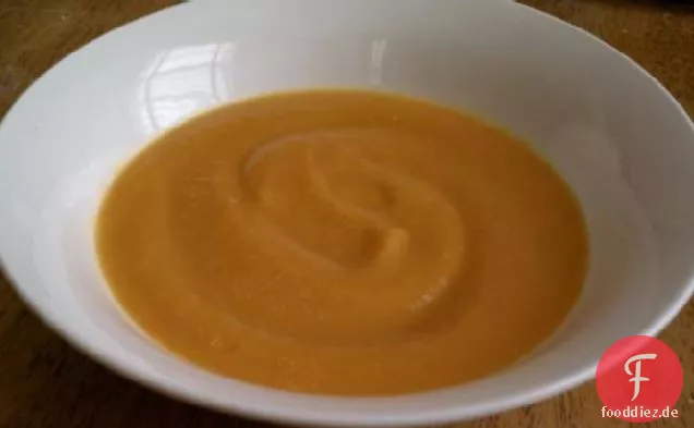 So einfach Süßkartoffel-Kürbis-Suppe