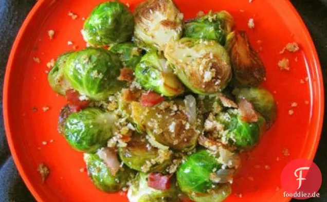 Geschmorte Rosenkohl mit Pancetta & Balsamico