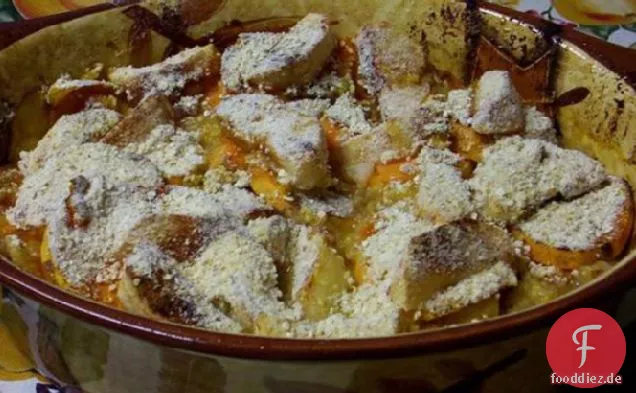 Apfel Süßkartoffel Jakobsmuschel