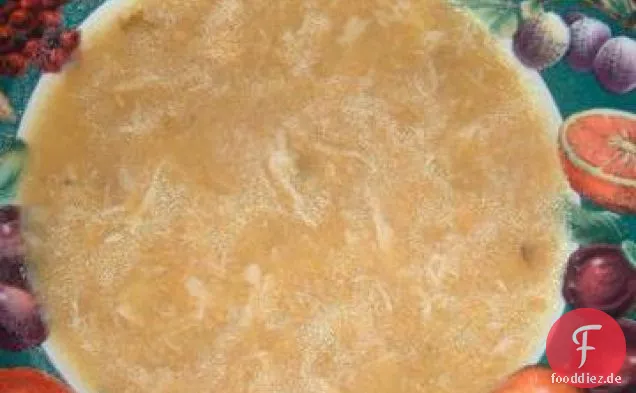 Hühnchen- und Maissuppe