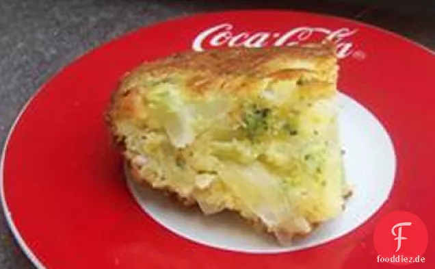 Süße Zwiebel Brokkoli Maisbrot