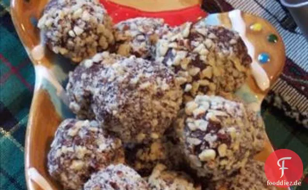 Haselnuss Schokolade Nutella Trüffel